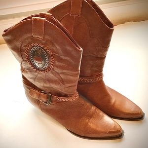 Vintage Leather Boots